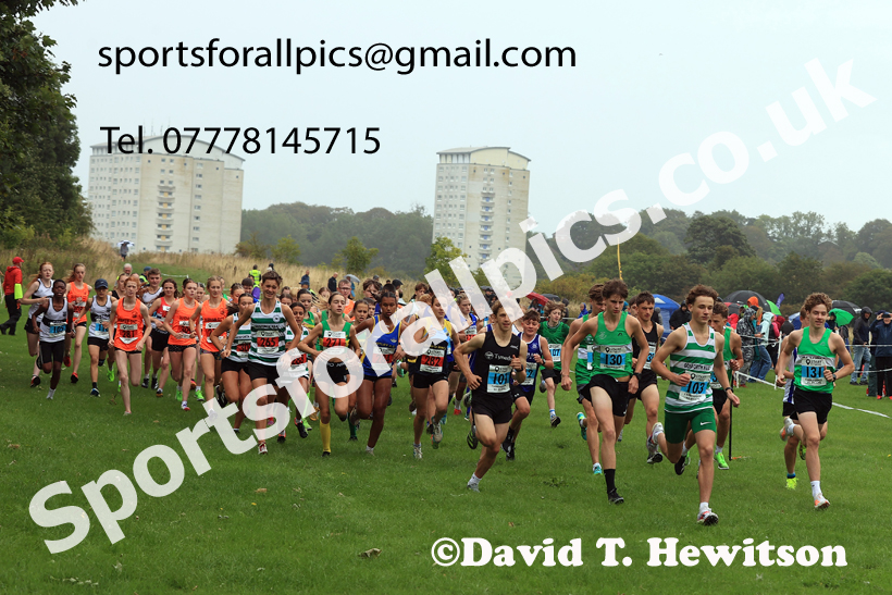 Boys and Girls Under-16s, 2026 Sunderland Cross Country Relays, Herringdon, Sunderland. Photo: David T. Hewitson/Sports for All Pics